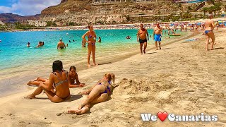 Gran Canaria Playa de Amadores Yaz Sahil Yürüyüşü 2021 | Biz❤️Kanaryalar