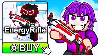 I Spent $100,000 on NEW GUNS in Roblox Rivals…