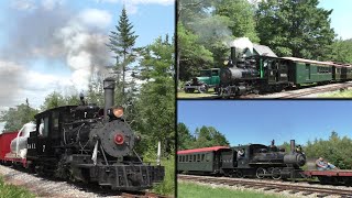 Steaming Together on the WWFRy - 3 Maine 2 Foot Railroads Reenacted: 7/31-8/1/2021