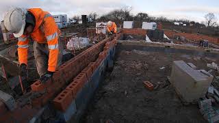 Site Bricklaying UK - House Foundations