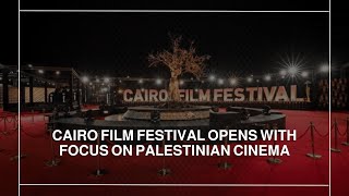 Cairo Film Festival opens with focus on Palestinian cinema