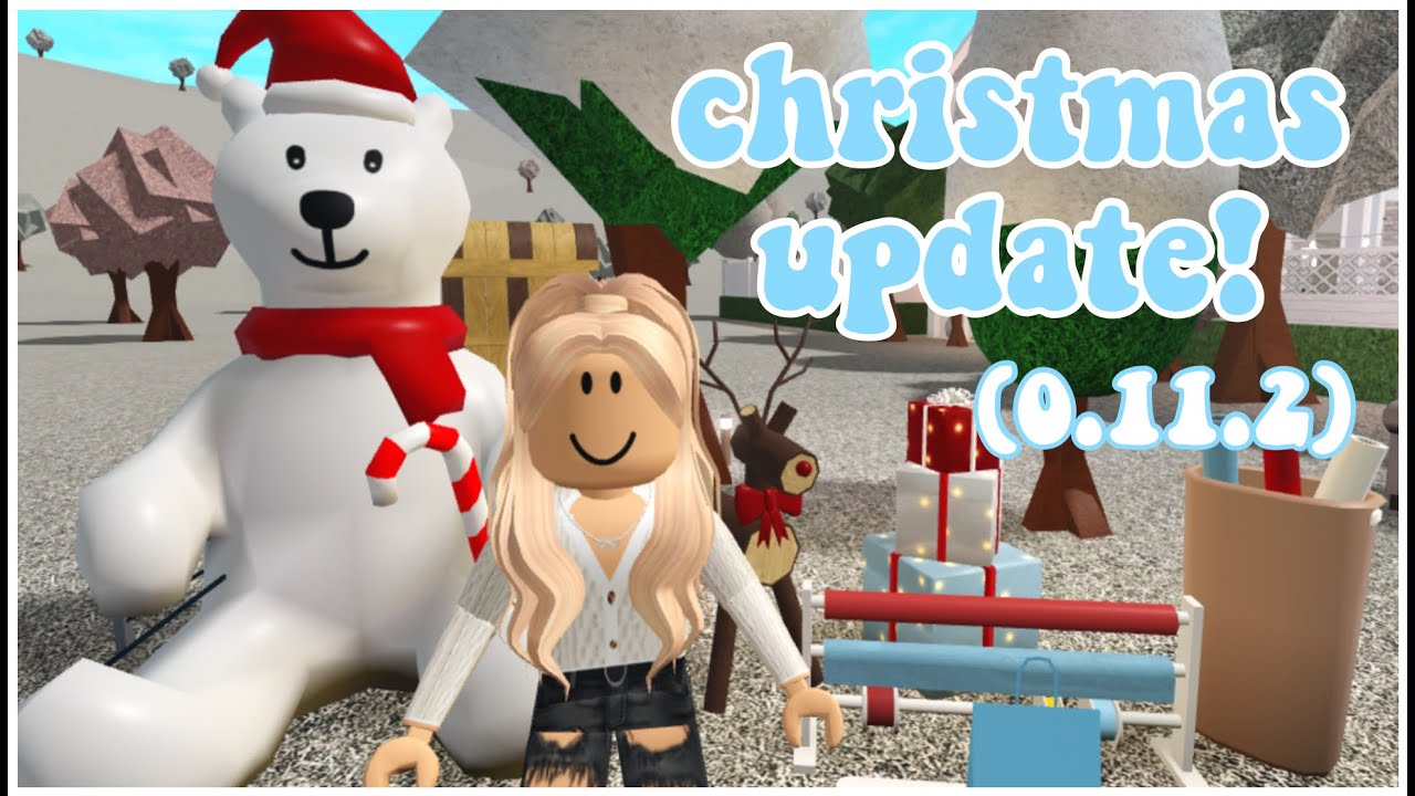 Bloxburg 0.11.2 Christmas Update! 🎁 (wrapping Presents!) - YouTube