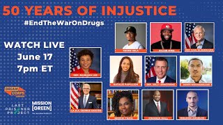 50 Years of Injustice: Time to #EndTheWarOnDrugs