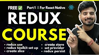 React Native Redux Course - Part 1/2 π₯ | Engineer Codewala