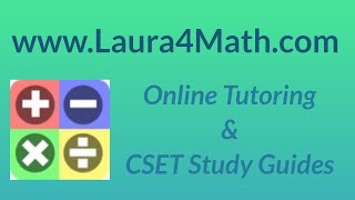 CSET Calculus Study Guide Overview