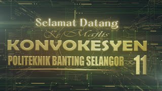 Montaj Majlis Konvokesyen PBS ke-11