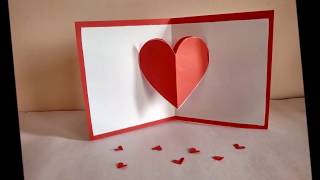 Heart pop-up card by Zainab