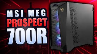 Гигантский корпус MSI MEG Prospect 700R - МОНСТР для твоего ПК!