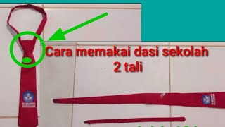 Cara memakai dasi  SD mudah dan simple cara#memakai #dasi