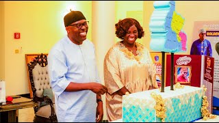 FUBARA 50TH BIRTHDAY: See The Contingent of Rivers Leaders That Celebrated Rivers Governor