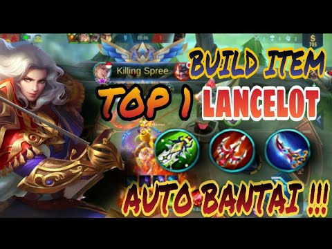 BUILD ITEM LANCELOT TERBARU 2020 !!! TERNYATA INI BUILD PALING SAKIT ...