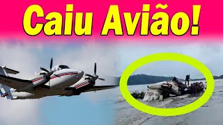 ÚLTIMAS INFORMAÇÕES DO AVIÃO que CAIU em UBATUBA, AO VIVO