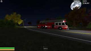 RCFD Rescue 1831, Truck 2020, RCPD Taurus Responding