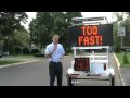 Designing Radar Speed Display Trailer Messages