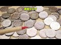 大量の100円玉を自動で鏡面仕上げ【回転バレル研磨機布教用動画】 my rock tumbler coin cleaning technique