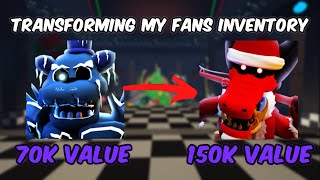 I DOUBLED MY FANS INVENTORY VALUE🤯📈 | Five Nights TD