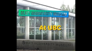 Visit to the Beaty Biodiversity Museum at UBC