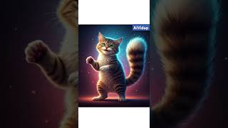 Graceful Whisker The Cutest Cat Performing Lavani A delightful image adorable cat dressed | AiVidup