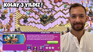 GÖKLERDE HESAPLAŞMA MÜCADELESİ 3 YILDIZ ! CLASH OF CLANS