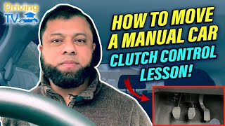 Move Off Clutch Control - How To Move A Manual Car/Driving Lesson!