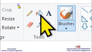 DCA #6 : PAINT TOOLS GROUP - DCA Computer Course in Tamil - SAKTHI INFOTECH