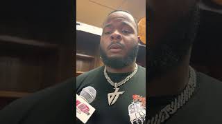 WATCH: Jawaan Taylor reacts to Jaguars’ playoff loss to Chiefs