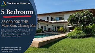 5 Bedroom Property in Mae Rim with Great Views