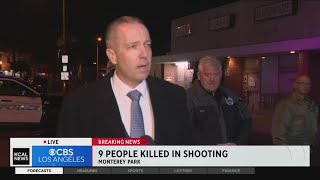 Officials give preliminary update on Monterey Park shooting