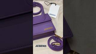 Unboxing Jacquemus Le Chiquito Noeud 💜 #unboxing #jacquemus #jacquemusbag #luxury #purse #fashion