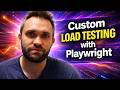 Custom Load Testing with Playwright ⚙️ No JMeter Needed! Full Tutorial Alex 