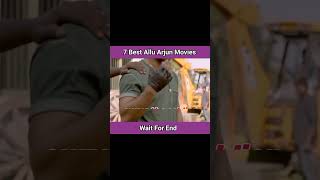 😯Allu Arjun की 07 सबसे जबरजस्त फिल्मे || Top 07 Blockbuster movies of Allu Arjun #shorts