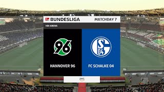 FIFA 22 | Hannover 96 vs FC Schalke 04 - HDI-Arena | Full Gameplay