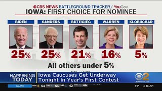 Campaign 2020: Iowa Caucuses Get Democratic Race Underway Tonight
