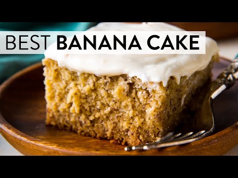 The Secret to the Best Banana Cake Ever