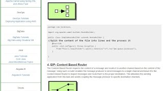 Apache Camel Tutorial-Understand EIP Patterns in Camel