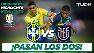 Highlights | Brasil vs Ecuador | Copa América 2021 | Grupo B-J5 | TUDN