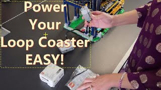 Lego Loop Coaster power Setup