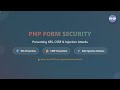 🛡️ PHP Form Security: Prevent XSS, CSRF & SQL Injection Attacks!