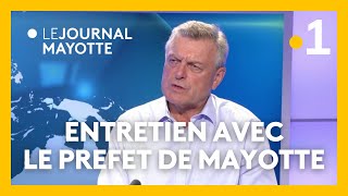 INTERVIEW - Le Préfet de Mayotte, François-Xavier Bieuville - JT Mayotte la 1ère du 21/12/24