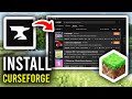 How To Download & Install CurseForge For Minecraft Mods and Modpacks - Step By Step