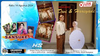 LIVE CS SANSUKE // HS MEDIA // ERLANGGA AUDIO//WEDDING DWI & HARI