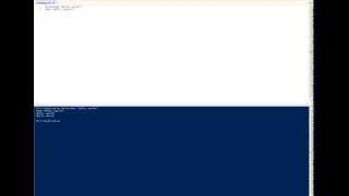 PowerShell Tutorial 1(Hello World)