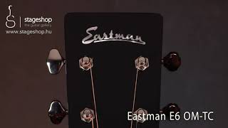 Eastman E6 OM-TC acoustic guitar demo in Stageshop