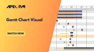 APEX PM Gantt Chart Visual