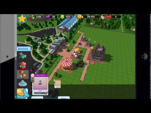 RollerCoaster Tycoon® Touch iPad, iPhone gameplay --- iSItelinks RollerCoaster Tycoon® Touch iPad, iPhone gameplay --- iSItelinks