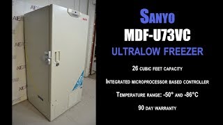 Sanyo MDF-U73VC Ultra-Low Freezer (2569H FREEZER)