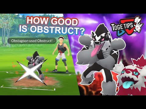 How Good is Obstruct Obstagoon? Pokémon Go Community Day Analysis