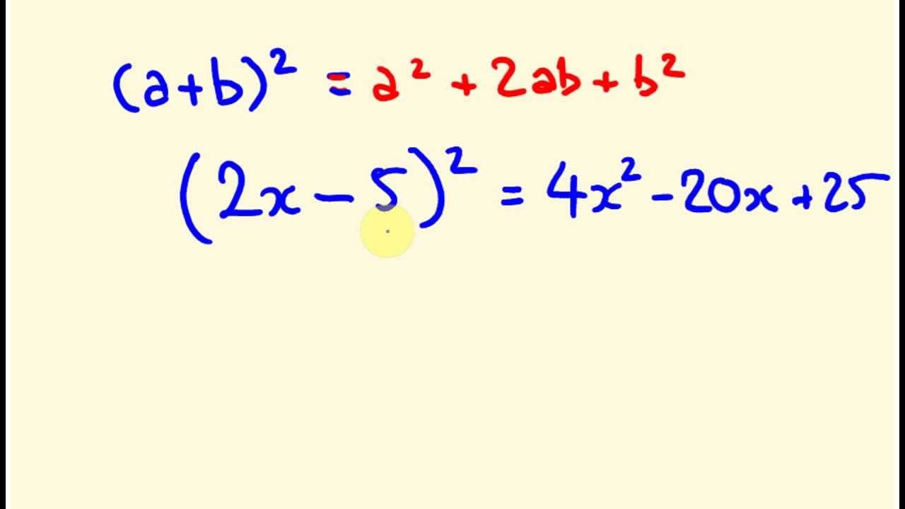 Algebra - Completing The Square - Solving Quadratic Equations - YouTube