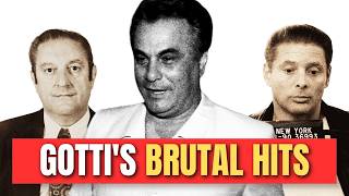 John Gotti's 10 DEADLIEST Hits: The Teflon Don’s Brutal Body Count