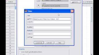 Creating a Scatter Plot with SPSS Version 13